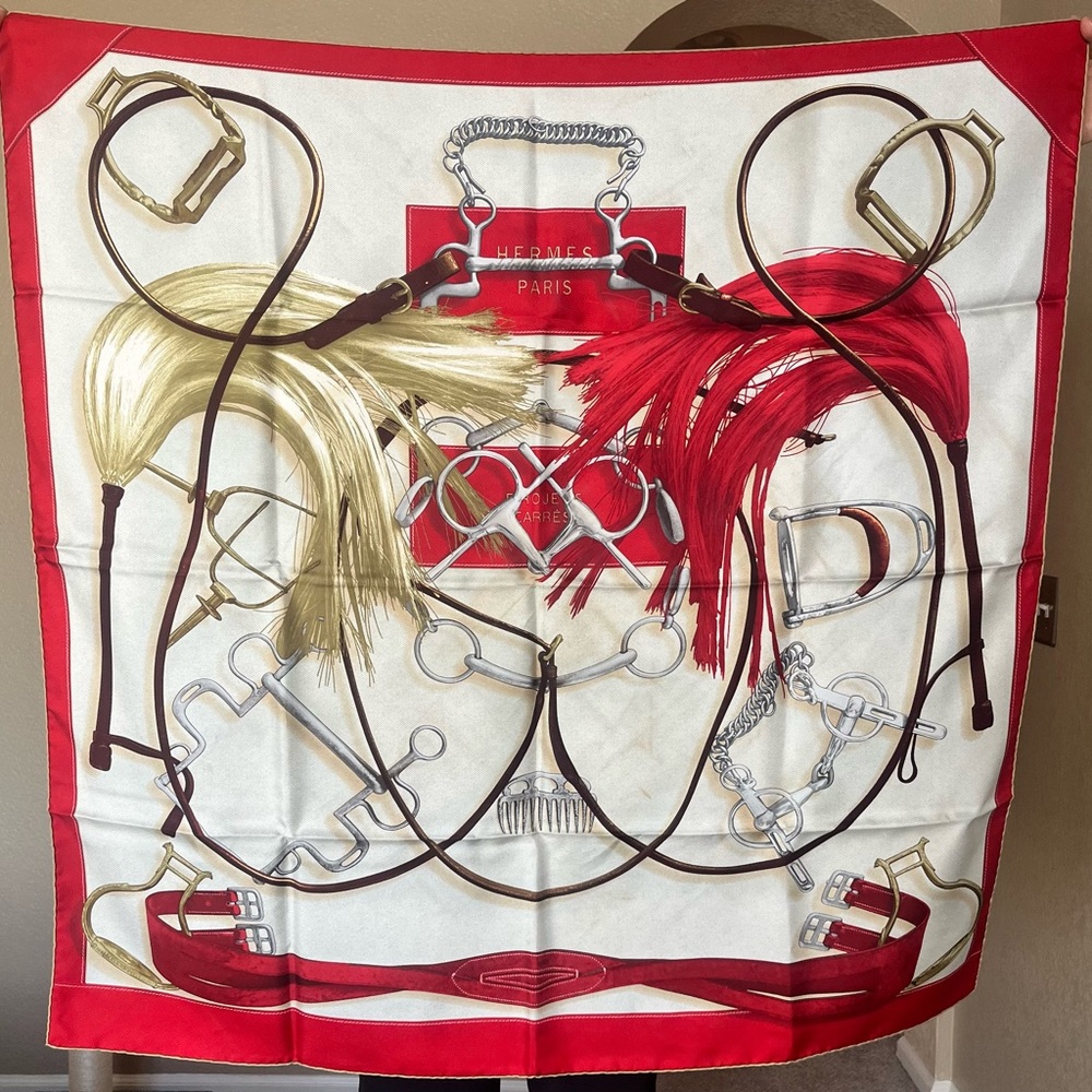 Hermès - “Project Carres” Scarf